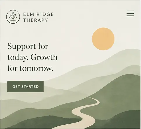 Elm Ridge Therapy demo site